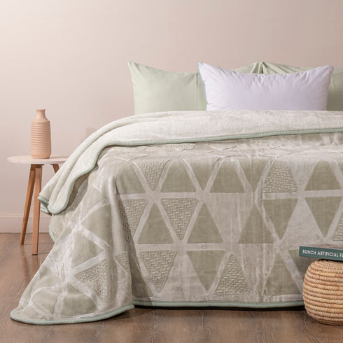 Luxury engraved blanket Double 1 pcs